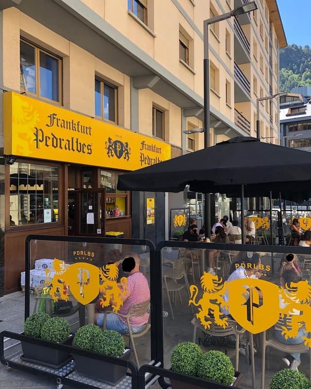 Imatge de l'exterior del local Frankfurt pedralbes d'Andorra