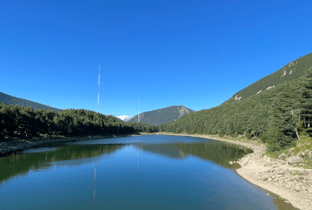 Llac Engolasters Escaldes Encamp Andorra