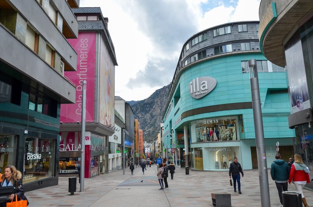 Avinguda Carlemany Andorra