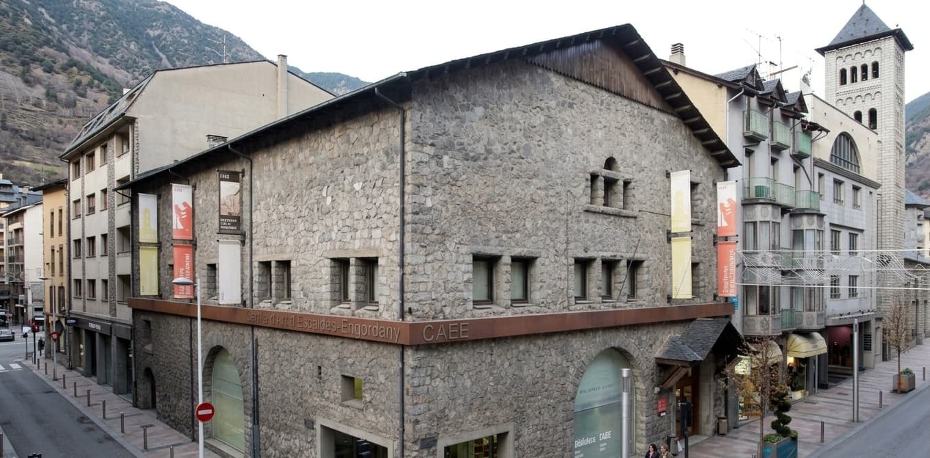 Fachada del Centre d'Art d'Escaldes Engordany