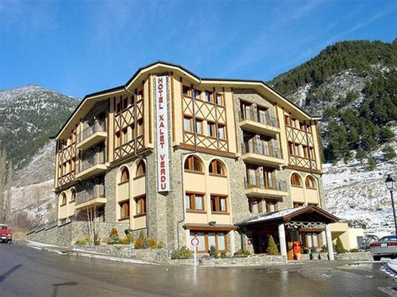 Fachada del Hotel Xalet Verdu de Andorra