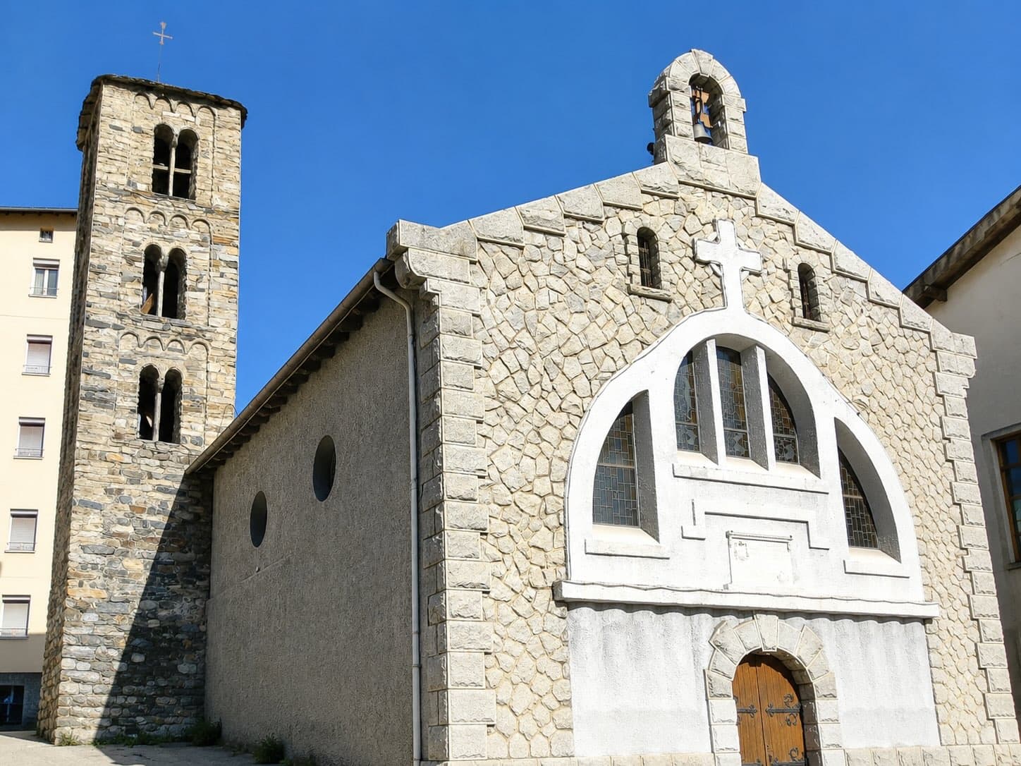 iglesia de san roman i sant germà de Andorra Sant Julia de Loria