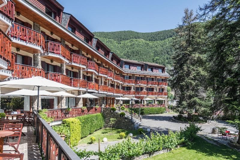 Exterior del Hotel Coma en Ordino
